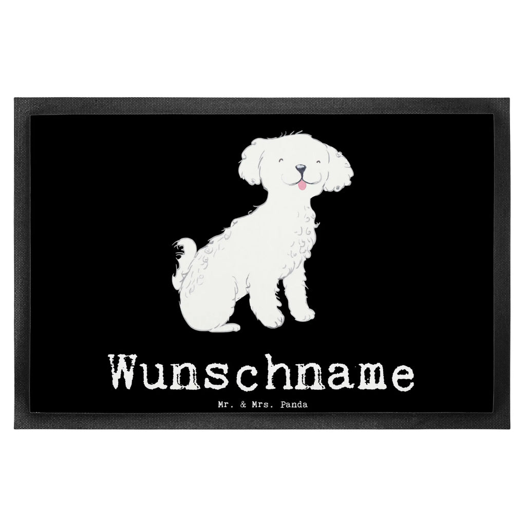 Personalisierte Fußmatte Bichon Frisé Lebensretter Wunschnamen, Fußmatte mit Namen, Namensfussmatte, Fußmatte bedrucken, Personalisierte Fußmatte, Personalisieruung, Türvorleger mit Namen, Bedrucken, Haustürmatte personalisiert, Personalisiert, Türvorleger personalisiert, Hund, Hunderasse, Rassehund, Hundebesitzer, Geschenk, Tierfreund, Schenken, Welpe, Bichon Frisé