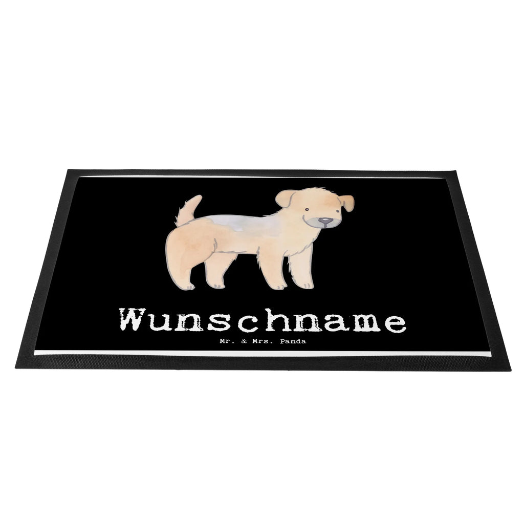 Personalized doormat Border Terrier Lifesaver Dog, dog breed, purebred dog, dog owner, gift, animal lover, giving, puppy