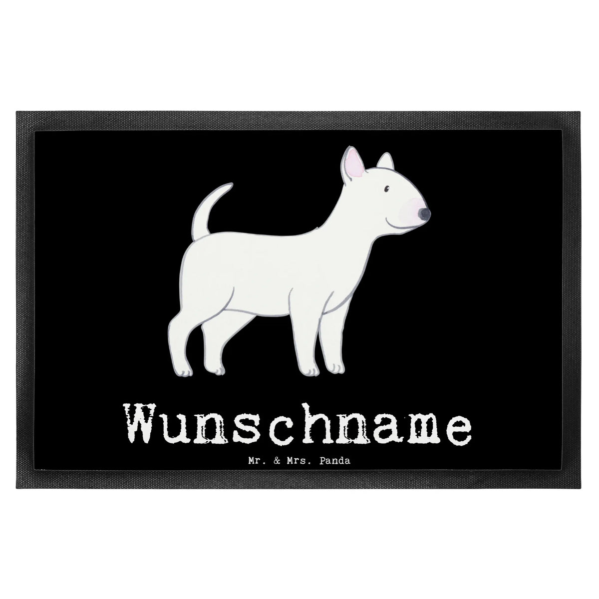 Personalized doormat Bull Terrier Lifesaver Dog, dog breed, purebred dog, dog owner, gift, animal lover, giving, puppy