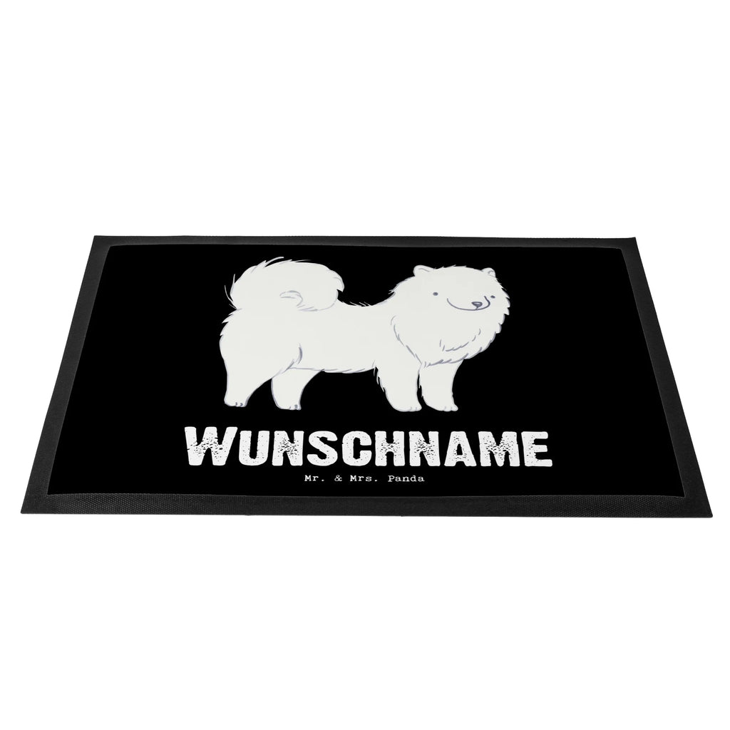 Personalized doormat Samoyed Lifesaver Dog, dog breed, purebred dog, dog owner, gift, animal lover, giving, puppy