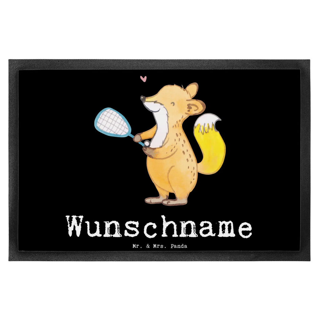 Spersonalizowana wycieraczka lis grać w squasha Prezent, Sport, Dyscyplina sportowa, Hobby, Darować, Dziękuję, Dzięki, Wyróżnienie, Wygrana, Sportowiec