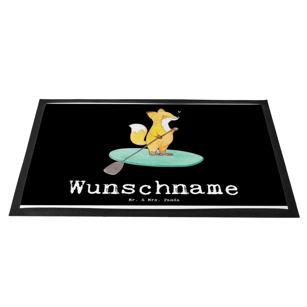 Personalisierte Fußmatte Fuchs Stand Up Paddling Wunschnamen, Haustürmatte personalisiert, Fußmatte mit Namen, Personalisierte Fußmatte, Fußmatte bedrucken, Türvorleger mit Namen, Namensfussmatte, Türvorleger personalisiert, Personalisieruung, Personalisiert, Bedrucken, Geschenk, Sport, Sportart, Hobby, Schenken, Danke, Dankeschön, Auszeichnung, Gewinn, Sportler, subben, SUB, Stand Up Paddling, Paddle Boarding, Stand up paddle