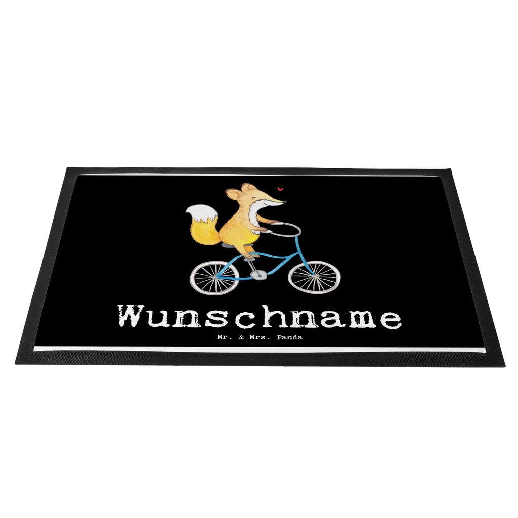 Personalized doormat Fox cycle Gift, sport, hobby, giving, thank you, award, profit, athlete, Biking, cycling, mountain biking, trekking