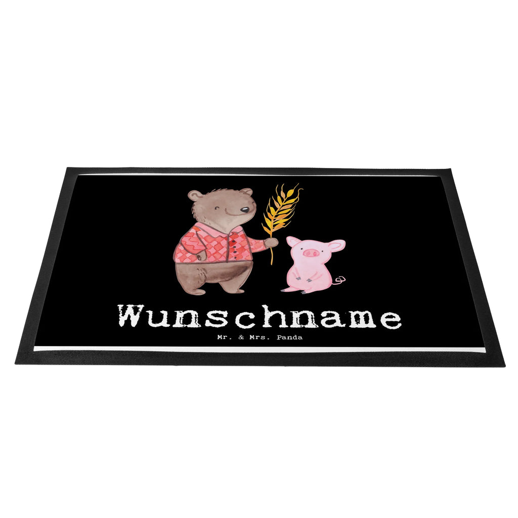 Personalisierte Fußmatte Bauer mit Herz Personalisierte Fußmatte, Türvorleger Personalisiert, Wunschnamen, Fußmatte mit Namen, Personalisierung, Türvorleger mit Namen, Fußmatte Bedrucken, Haustürmatte Personalisiert, Personalisiert, Bedrucken, Namensfussmatte, Geschenk, Schenken, Jubiläum, Danke, Dankeschön, Beruf, Ausbildung, Abschied, Rente, Kollege, Kollegin, Arbeitskollege, Mitarbeiter, Firma, Farmer, Landwirt; Bauer, Bauernhof, Agronom, Tierwirt