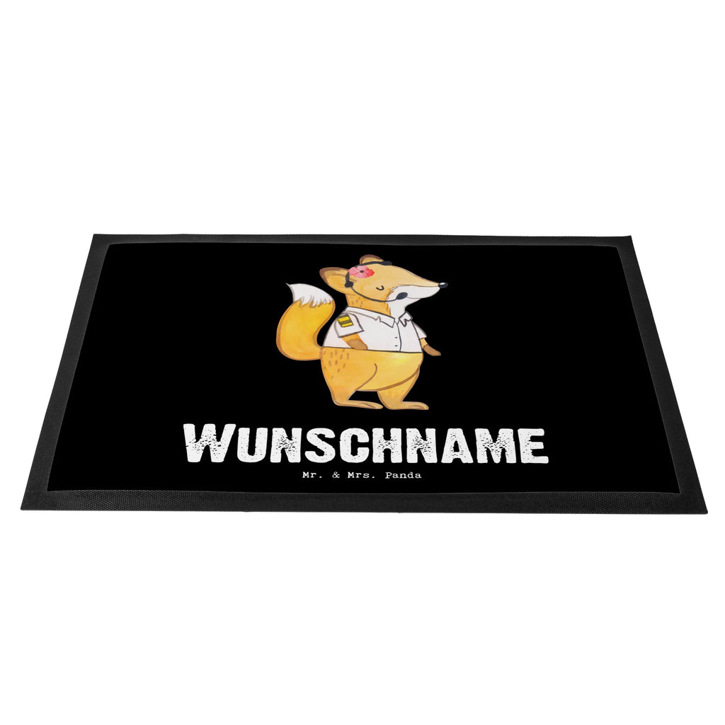 Personalized doormat female pilot Heart gift, gift idea, best, farewell gift, passing exam, anniversary, retirement, promotion, job start, sayings, funny, profession