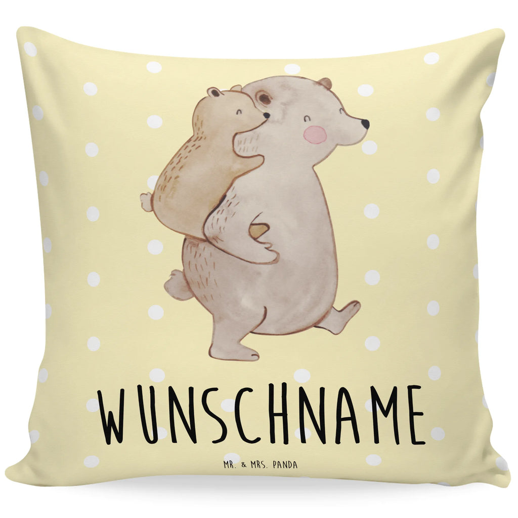 Personalised cushion Papa Bear Family, Father's Day, Mother's Day, brother, sister, Mom, Dad, daddy, birthday, father's day, uncle, dad, present