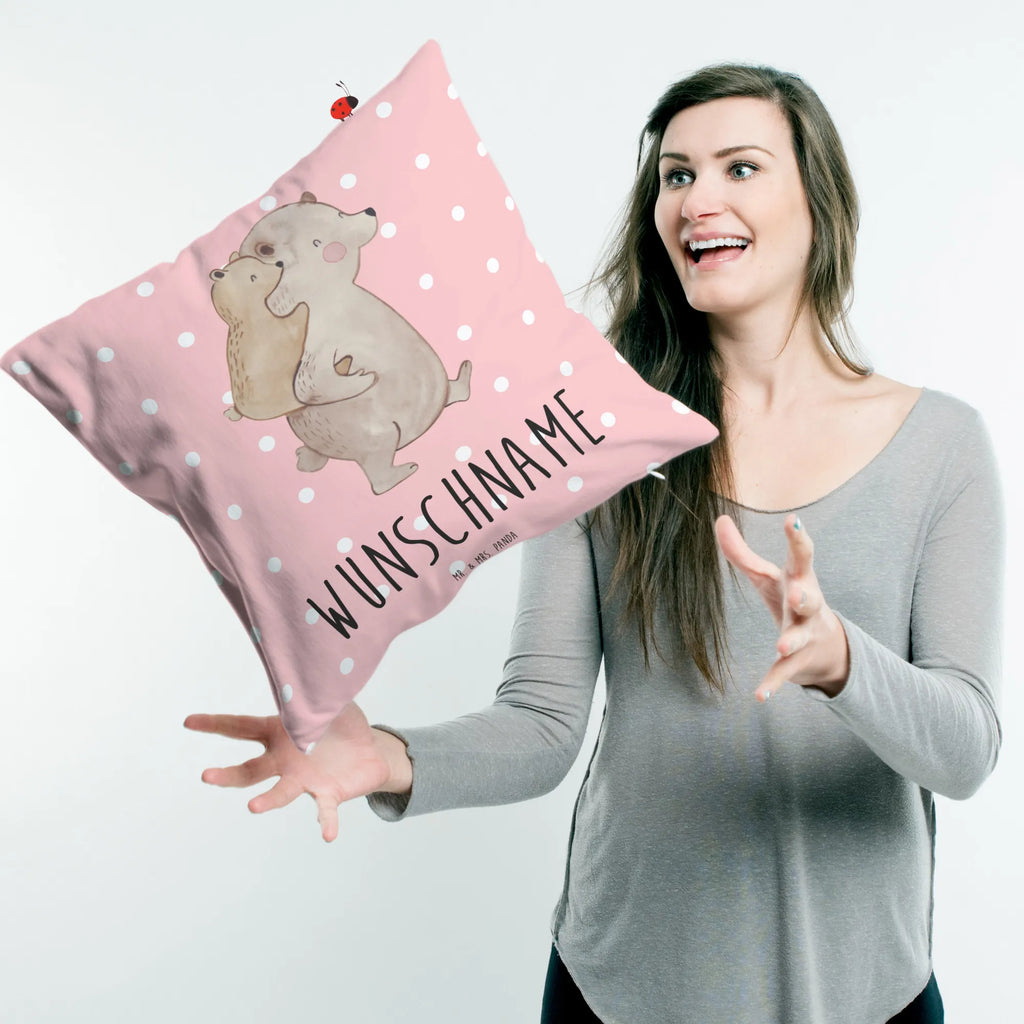 Personalised cushion Papa Bear Family, Father's Day, Mother's Day, brother, sister, Mom, Dad, daddy, birthday, father's day, uncle, dad, present