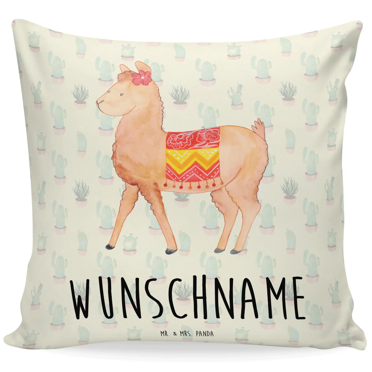 Personalised cushion alpaca Proud alpaca, llama, pako, camel, Peru, animal, favourite animal