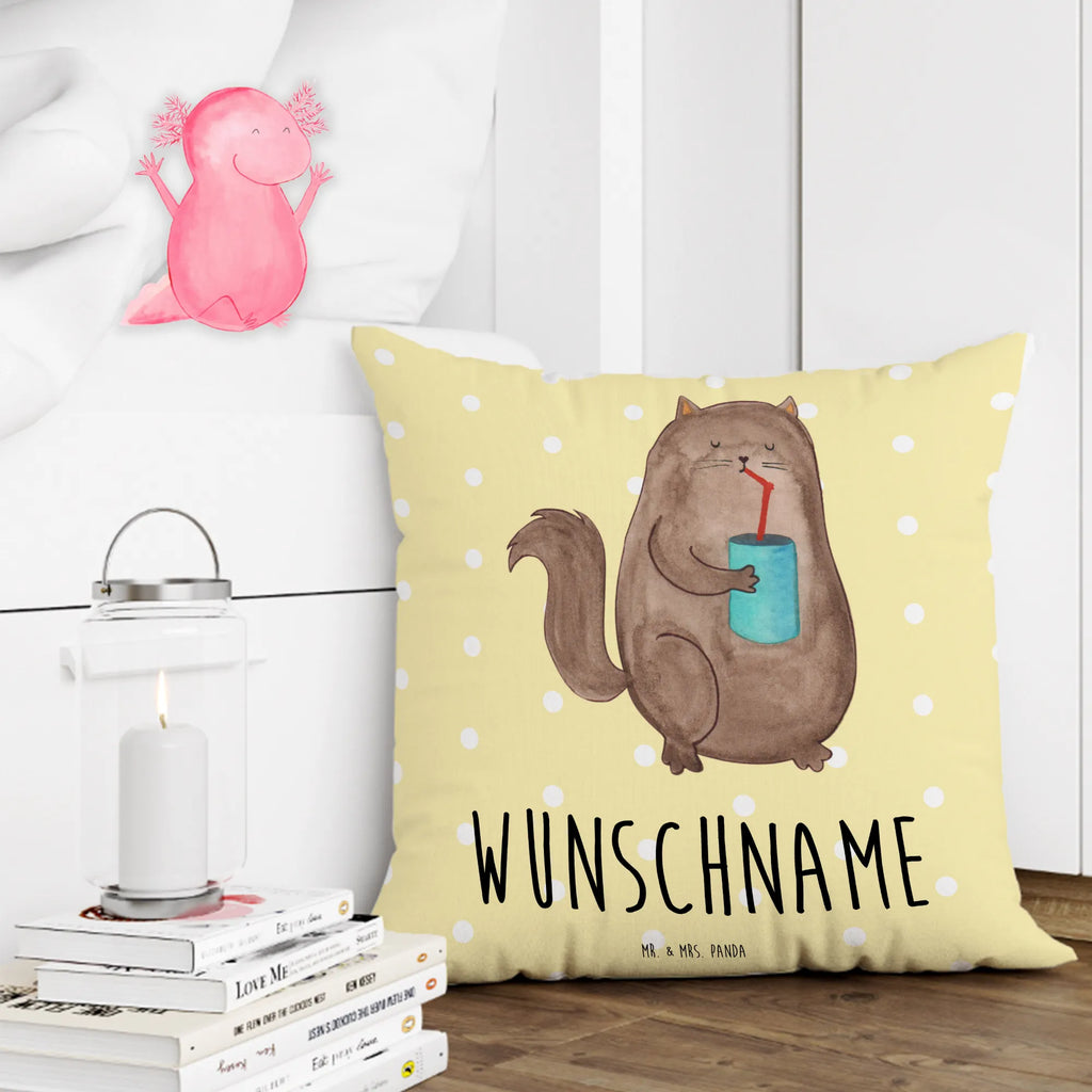 Personalised cushion Cat can cat, tomcat, kitty, meow, kitten, housecat, mama cat, love cats, cat image, cat fan, cat lover, cat fancier, cat decoration, gift for cat lover, cat owner, funny cats, cat sayings, cat motto, funny cat gifts, fan merchandise, cat stuff, animal lover, cat food, food, pussy, cats, Cats, pet