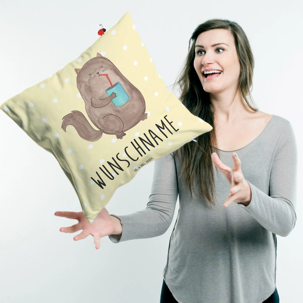 Personalised cushion Cat can cat, tomcat, kitty, meow, kitten, housecat, mama cat, love cats, cat image, cat fan, cat lover, cat fancier, cat decoration, gift for cat lover, cat owner, funny cats, cat sayings, cat motto, funny cat gifts, fan merchandise, cat stuff, animal lover, cat food, food, pussy, cats, Cats, pet