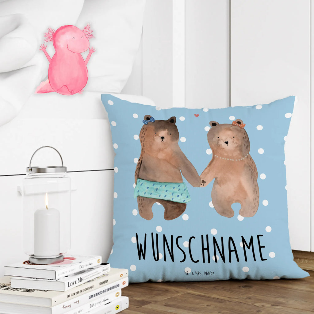 Personalisiertes Kissen Bär Freundin Kopfkissen, Kissen, personalisiert, Wunschname, Name, bedrucken, Bär, Teddy, Teddybär, Bär Freundin Beste Freund Liebe Liebesbeweis Verliebt Kumpel Kumpeliene