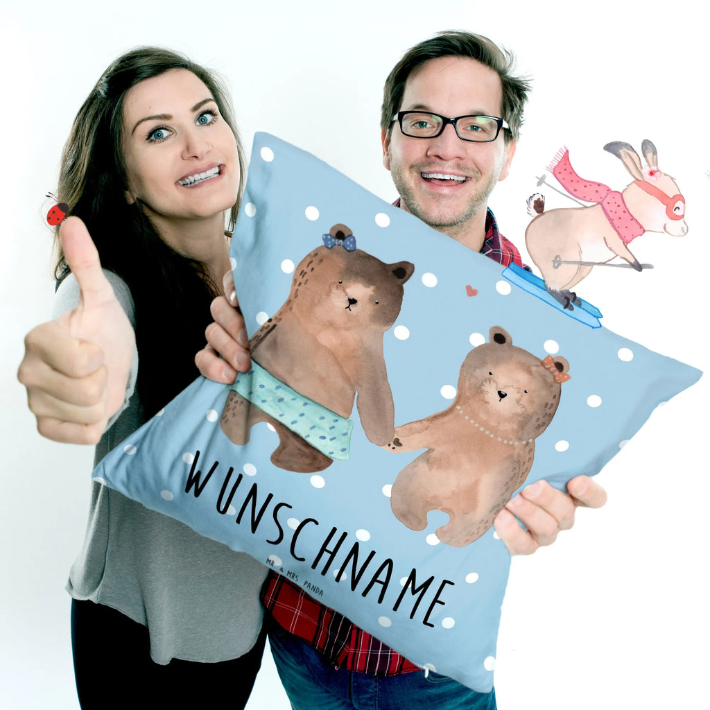 Personalisiertes Kissen Bär Freundin Kopfkissen, Kissen, personalisiert, Wunschname, Name, bedrucken, Bär, Teddy, Teddybär, Bär Freundin Beste Freund Liebe Liebesbeweis Verliebt Kumpel Kumpeliene
