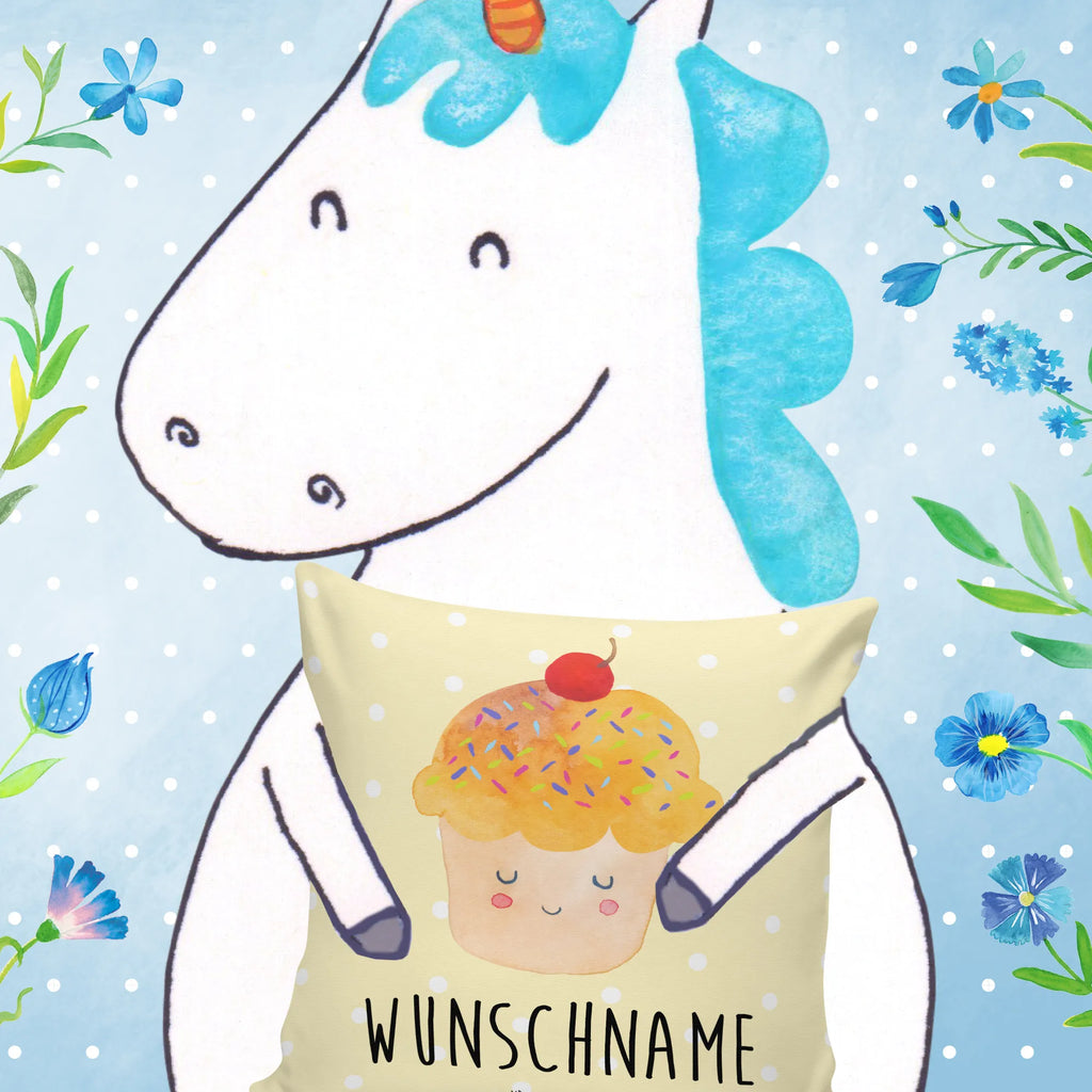 Personalisiertes Kissen Cupcake Kopfkissen, Wunschname, Name, Bedrucken, Personalisiert, Kissen, Lustige Sprüche, Tiere, Tiermotive, Gute Laune, Küche Spruch, Geschenk Koch, Cupcakes, Küche Deko, Muffin, Motivation Sprüche, Backen Geschenk, Wunder