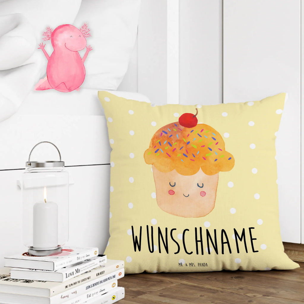 Personalisiertes Kissen Cupcake Kopfkissen, Wunschname, Name, Bedrucken, Personalisiert, Kissen, Lustige Sprüche, Tiere, Tiermotive, Gute Laune, Küche Spruch, Geschenk Koch, Cupcakes, Küche Deko, Muffin, Motivation Sprüche, Backen Geschenk, Wunder