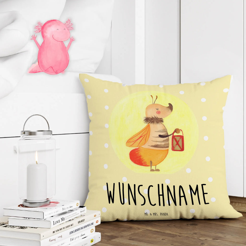 Personalizowana poduszka Świetlik Motywy zwierzęce, dobra energia, zabawne powiedzonka, zwierzęta
