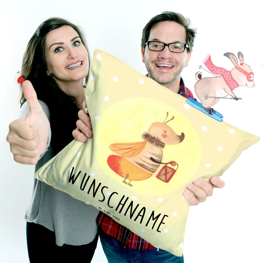 Personalizowana poduszka Świetlik Motywy zwierzęce, dobra energia, zabawne powiedzonka, zwierzęta