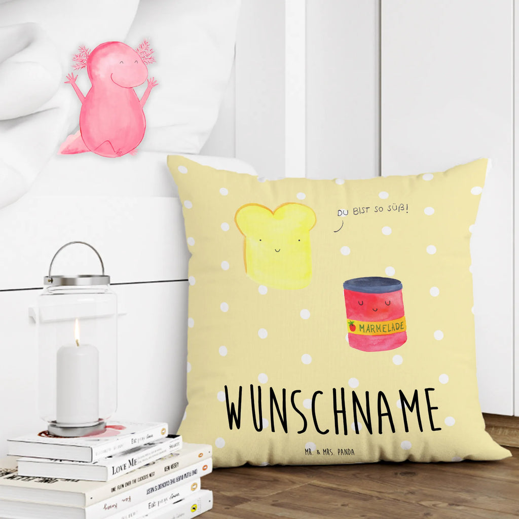 Personalizowana poduszka Tost dżem Motywy zwierzęce, dobra energia, zabawne powiedzonka, zwierzęta