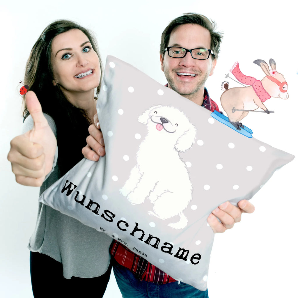 Personalisiertes Kissen Kleinpudel Lebensretter Name, Kopfkissen, Personalisiert, Wunschname, Kissen, Bedrucken, Geschenk, Schenken, Hund, Hunderasse, Rassehund, Hundebesitzer, Tierfreund, Welpe, Pudel, Kleinpudel