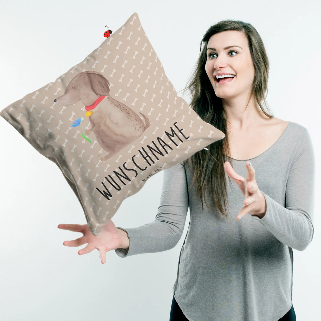 Personalised cushion Dog flower dog, mutt, hound, woof, dog mama, dog breed, love dogs, love for dogs, dog decorative items, bag with dog print, funny gifts for dog owners, what do you give a dog lover, Christmas gifts for dogs, gifts for dogs, dog sayings, dog lover, dog owners, mistress, Dog, dogs