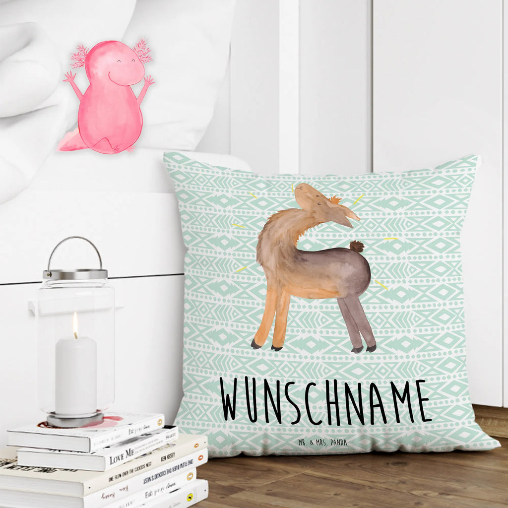 Personalised cushion lama Proud Llama, llama, alpaca, trendy animal, New start, Outsider, Proud, Best friend, Family, Girlfriends, Different, Girlfriend, Hippie, Lama, Buddy, Llamas