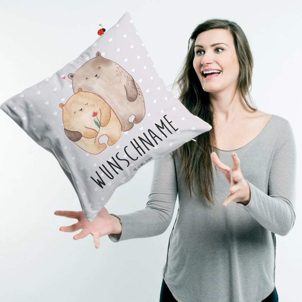 Personalised cushion Bears in love Love, Loving, Two, Together, Marriage, Engagement, Proposal of marriage, Love gift, gift for her, gift for him, anniversary gift, Bear, Partner, Wedding anniversary, Married, Gift Girlfriend, Engaged, Gift Wedding, Anniversary, Girlfriend, Bears, In love, Proof of love, Gift Friend, Boyfriend