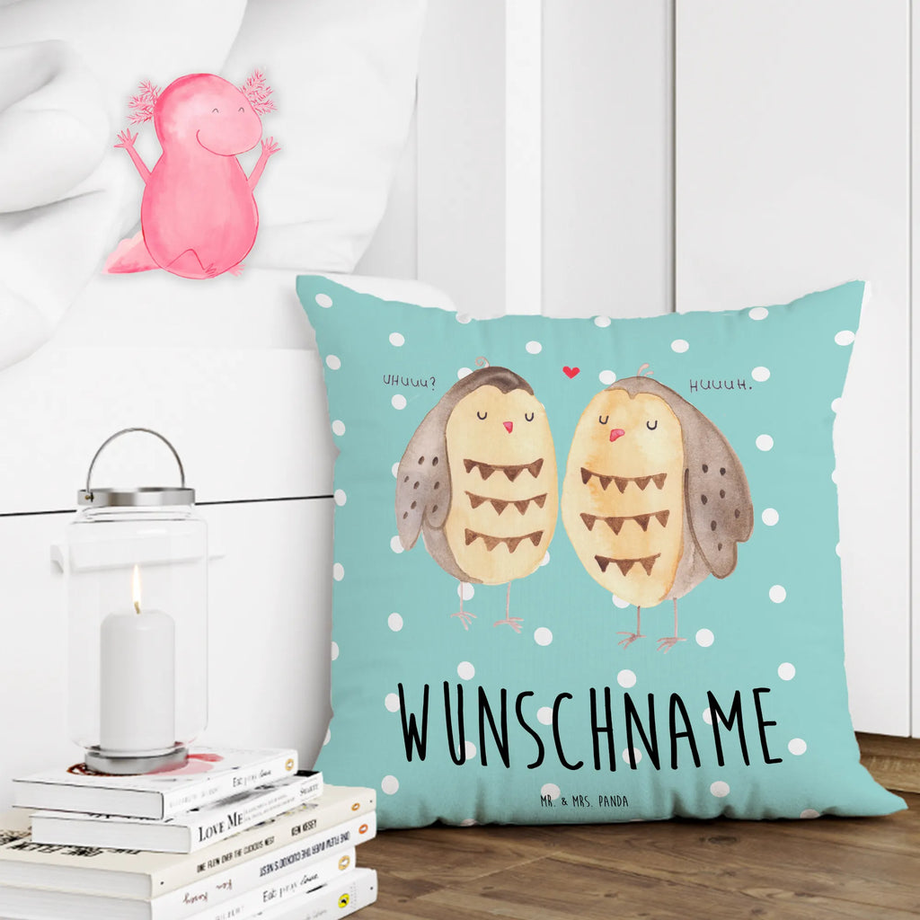 Personalizowana poduszka sowy miłość Sowa