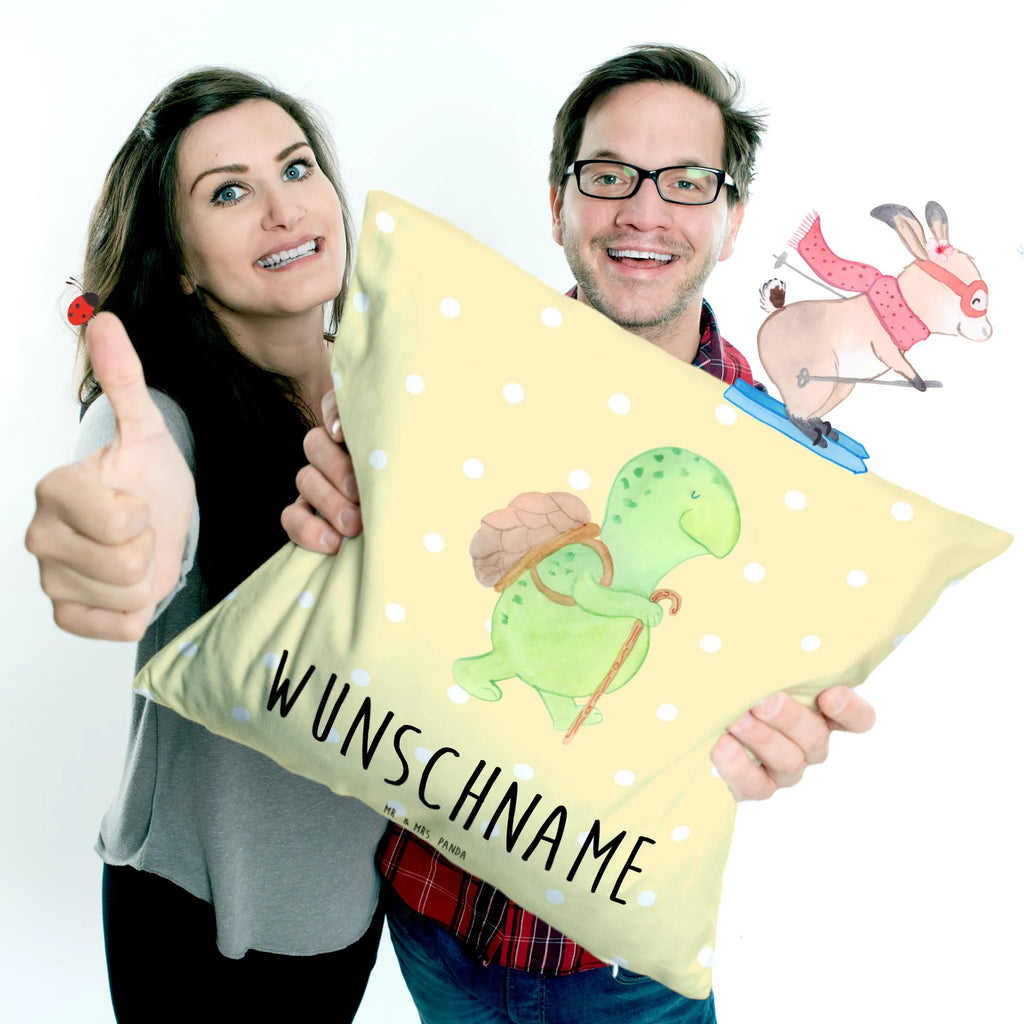 Personalizowana poduszka żółw Wędrowiec Skałka