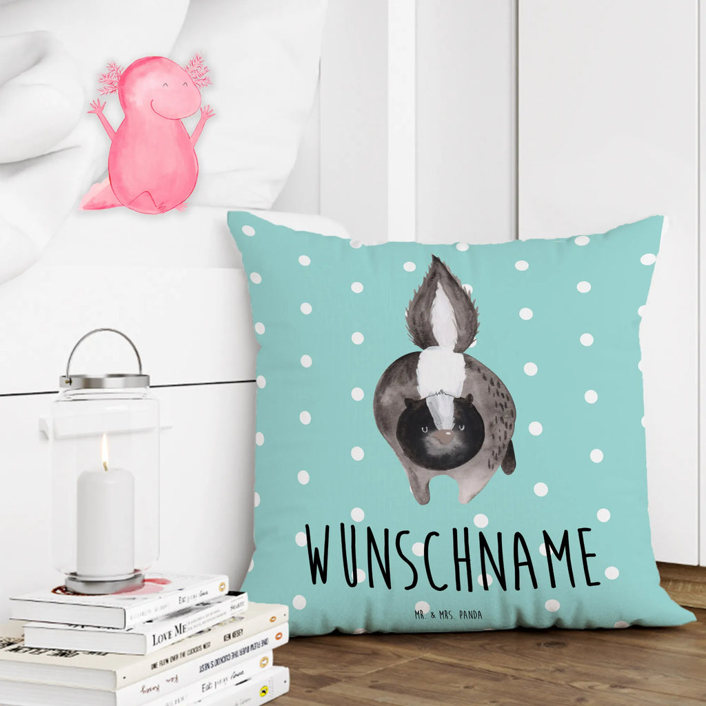 Personalizowana poduszka skunks atak Stinktier, Skunk