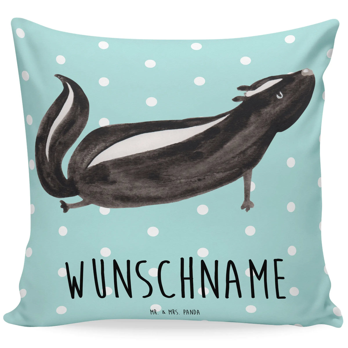 Personalised cushion skunk yoga Skunk, Wild animal, Namaste, Laugh, Stinky, Stinker, Love, Yoga, Live, Predator