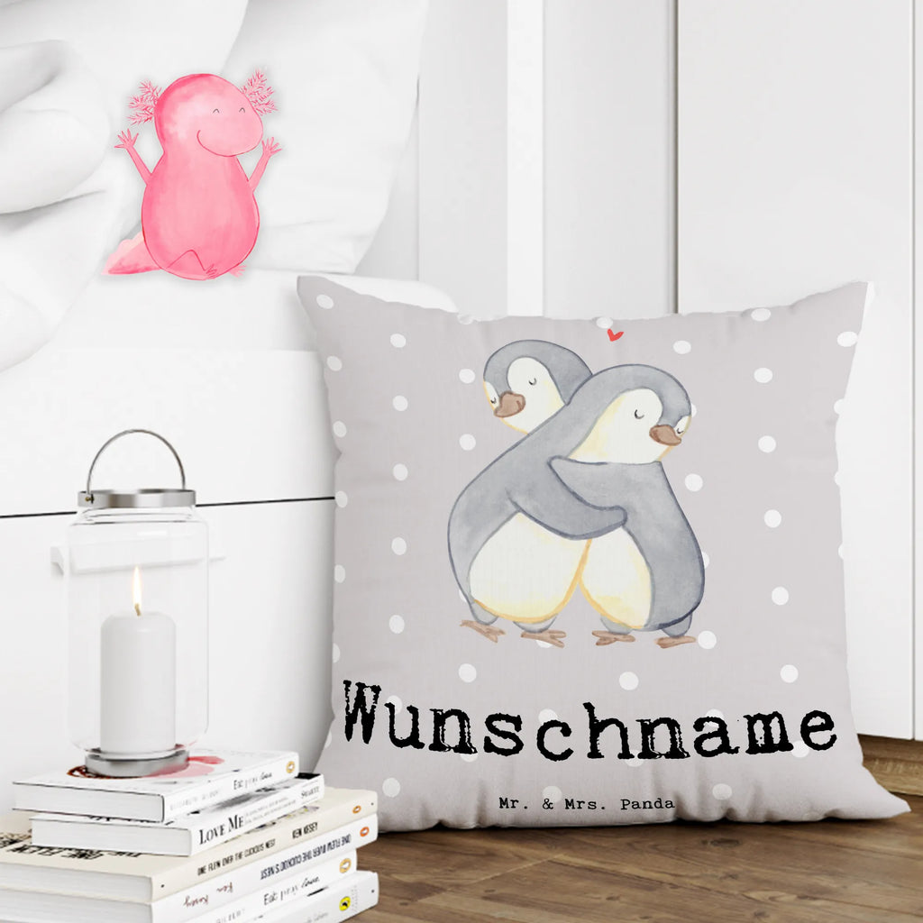 Personalised cushion penguin best relationship in the world for, thank you, gift, giving, birthday, birthday present, gift idea, souvenir, make you happy, gift tip, gift of love, Relationship, going together, love, being together, falling in love