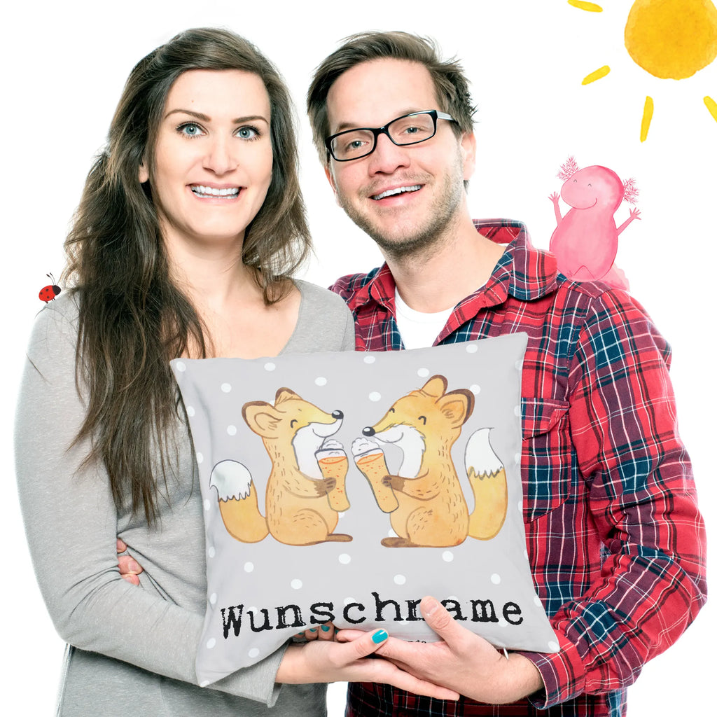 Personalisiertes Kissen Fuchs Bester Zimmernachbar der Welt Kissen, bedrucken, Kopfkissen, personalisiert, Name, Wunschname, für, Dankeschön, Geschenk, Schenken, Geburtstag, Geburtstagsgeschenk, Geschenkidee, Danke, Bedanken, Mitbringsel, Freude machen, Geschenktipp, Zimmernachbarn, Studentenwohnheim, Zimmer, Kollegin, Zimmernachbar, WG, Nachbar, Krankenhaus, Patient, Wohnheim
