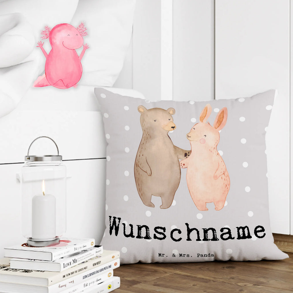 Personalisiertes Kissen Hase Beste Mitbewohnerin der Welt Bedrucken, Name, Wunschname, Kopfkissen, Kissen, Personalisiert, Geschenkidee, Geschenk, Schenken, Mitbringsel, Geburtstag, Geburtstagsgeschenk, für, Danke, Dankeschön, Bedanken, Freude machen, Geschenktipp, Wohngemeinschaft, WG, Zimmernachbarin, Zimmerkollegin, Mitbewohnerin, WG-Bewohnerin, Zimmergenossin, Stubenkameradin