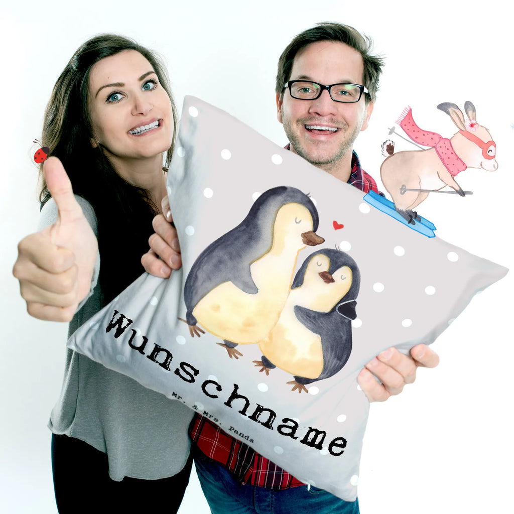 Personalisiertes Kissen Pinguin Bester Mann der Welt Bedrucken, Personalisiert, Kopfkissen, Kissen, Name, Wunschname, Geschenkidee, Geschenk, Schenken, Mitbringsel, Geburtstag, Geburtstagsgeschenk, für, Danke, Dankeschön, Bedanken, Freude machen, Geschenktipp, Liebling, Ehemann, Mann, Lebensgefährte, Ehepartner, Partner, Ehe, Freund, Beste, Gatte, Kleinigkeit, Traummann, Bräutigam