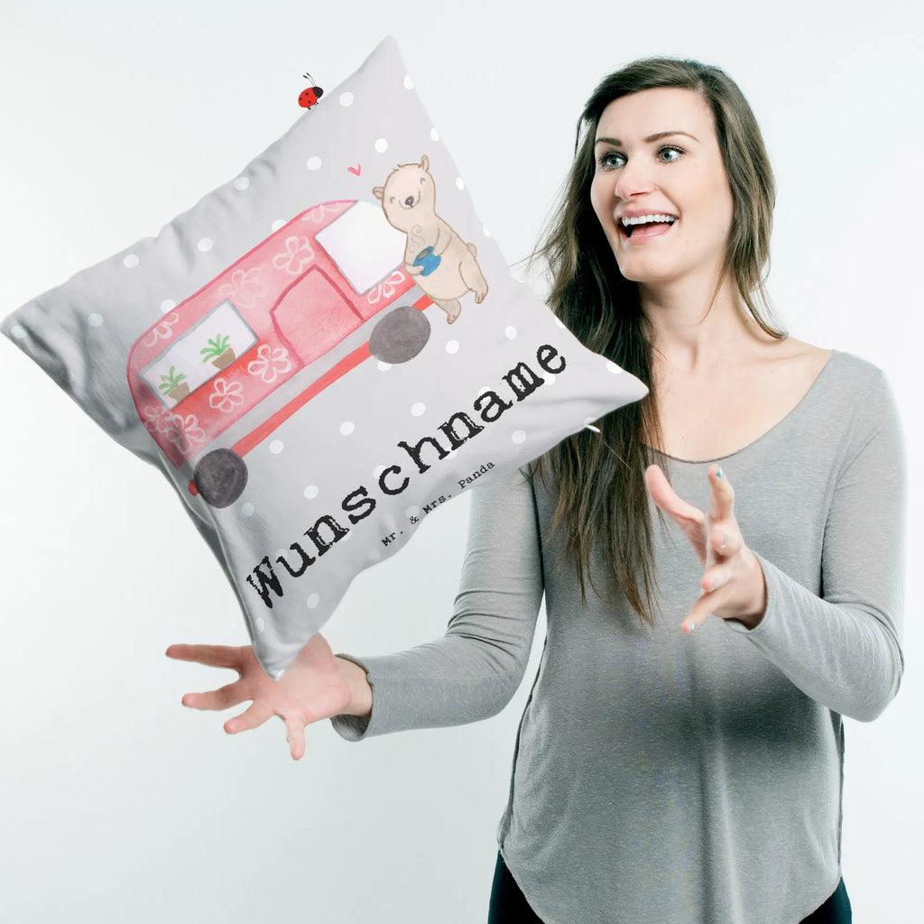 Personalizowana poduszka niedźwiedź Kamper Prezent, Sport, Dyscyplina sportowa, Hobby, Darować, Dziękuję, Dzięki, Wyróżnienie, Wygrana, Sportowiec