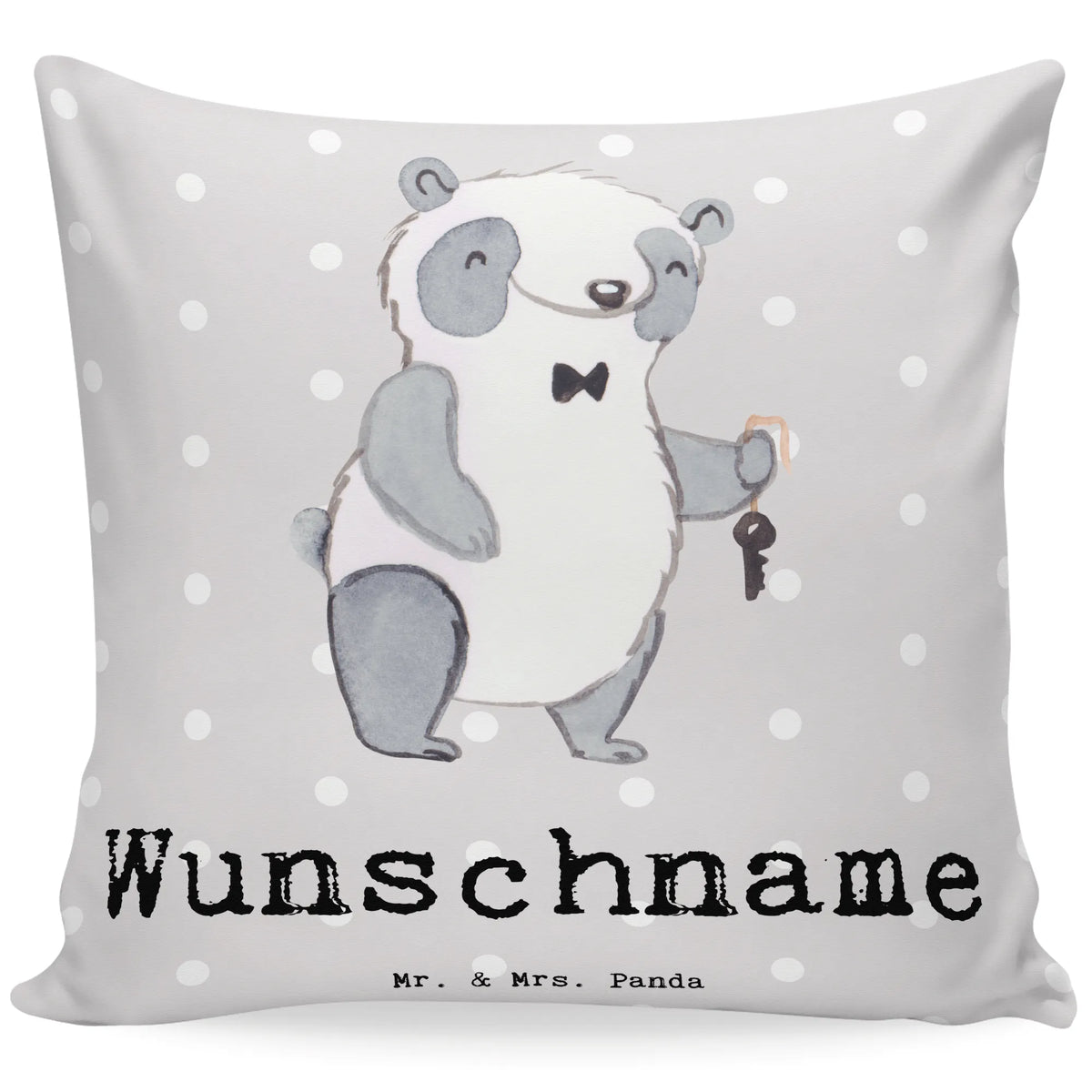 Personalised cushion landlord Heart gift, gift idea, best, farewell gift, passing exam, anniversary, retirement, promotion, job start, sayings, funny, profession