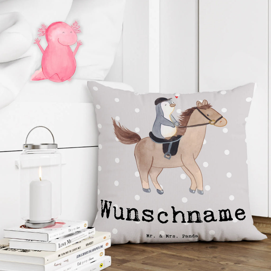 Personalised cushion Horse Ride Gift, sport, hobby, giving, thank you, award, profit, athlete, riding stables, Riding, riding club, equestrian sport, horses