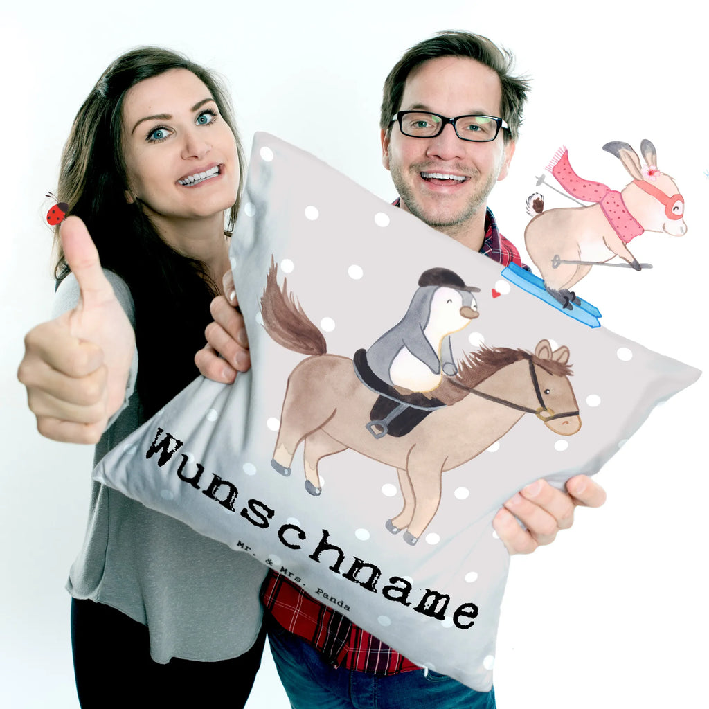 Personalised cushion Horse Ride Gift, sport, hobby, giving, thank you, award, profit, athlete, riding stables, Riding, riding club, equestrian sport, horses