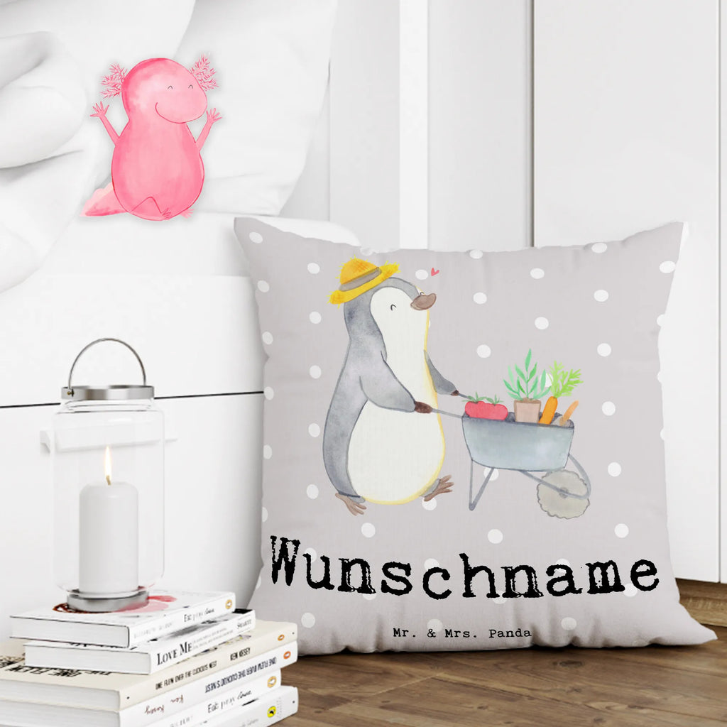 Personalizowana poduszka pingwin Prace ogrodowe Prezent, Sport, Dyscyplina sportowa, Hobby, Darować, Dziękuję, Dzięki, Wyróżnienie, Wygrana, Sportowiec