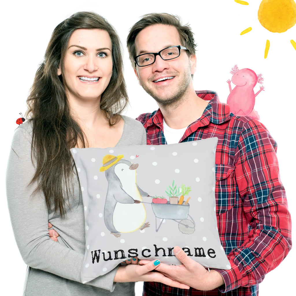 Personalizowana poduszka pingwin Prace ogrodowe Prezent, Sport, Dyscyplina sportowa, Hobby, Darować, Dziękuję, Dzięki, Wyróżnienie, Wygrana, Sportowiec