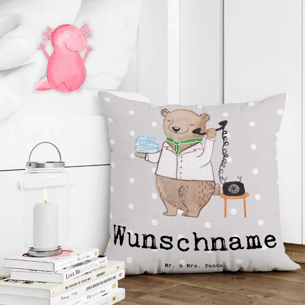 Personalizowana poduszka Specjalistka ds. hotelarstwa serce Zawód, Wykształcenie, Jubileusz, Pożegnanie, Emerytura, Kolega, Koleżanka, Prezent, Dawać, Pracownik, Współpracownik, Firma, Dziękuję, Dziękuję bardzo