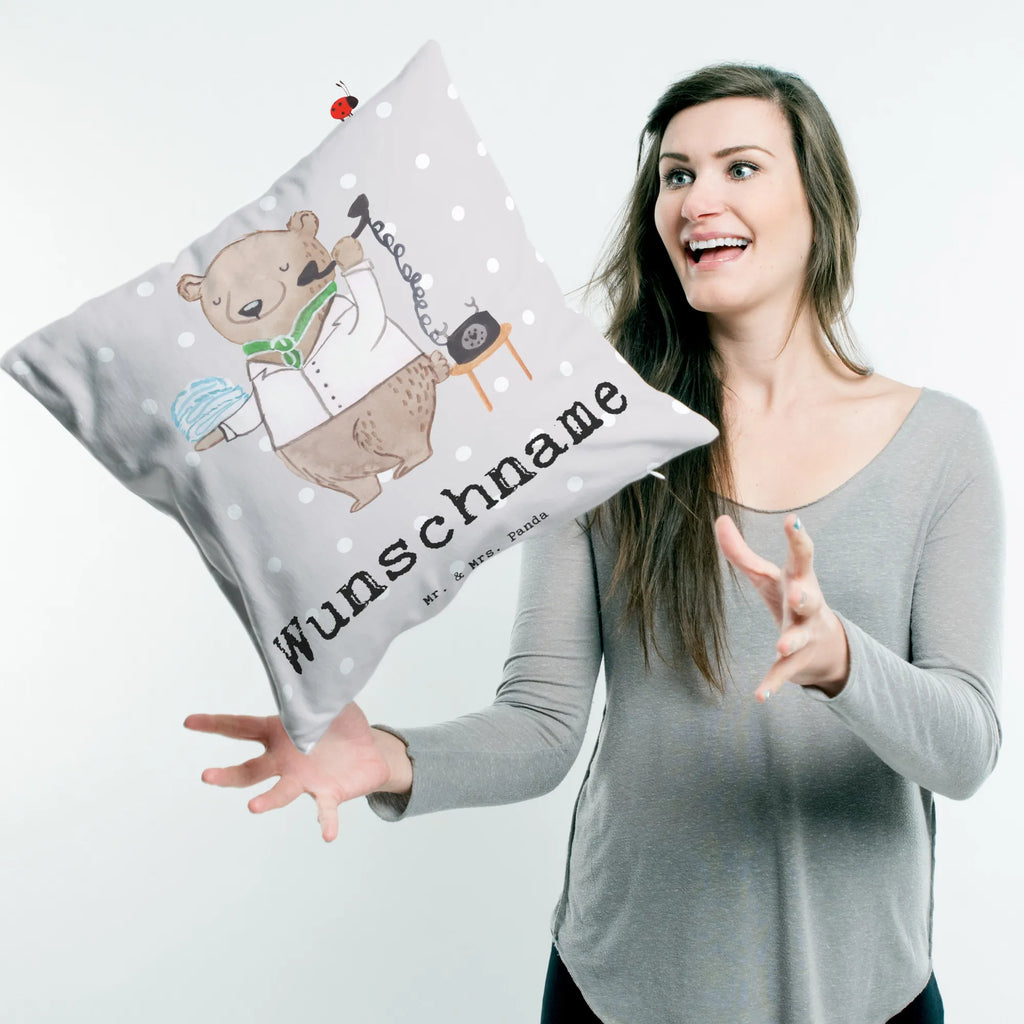 Personalizowana poduszka Specjalistka ds. hotelarstwa serce Zawód, Wykształcenie, Jubileusz, Pożegnanie, Emerytura, Kolega, Koleżanka, Prezent, Dawać, Pracownik, Współpracownik, Firma, Dziękuję, Dziękuję bardzo