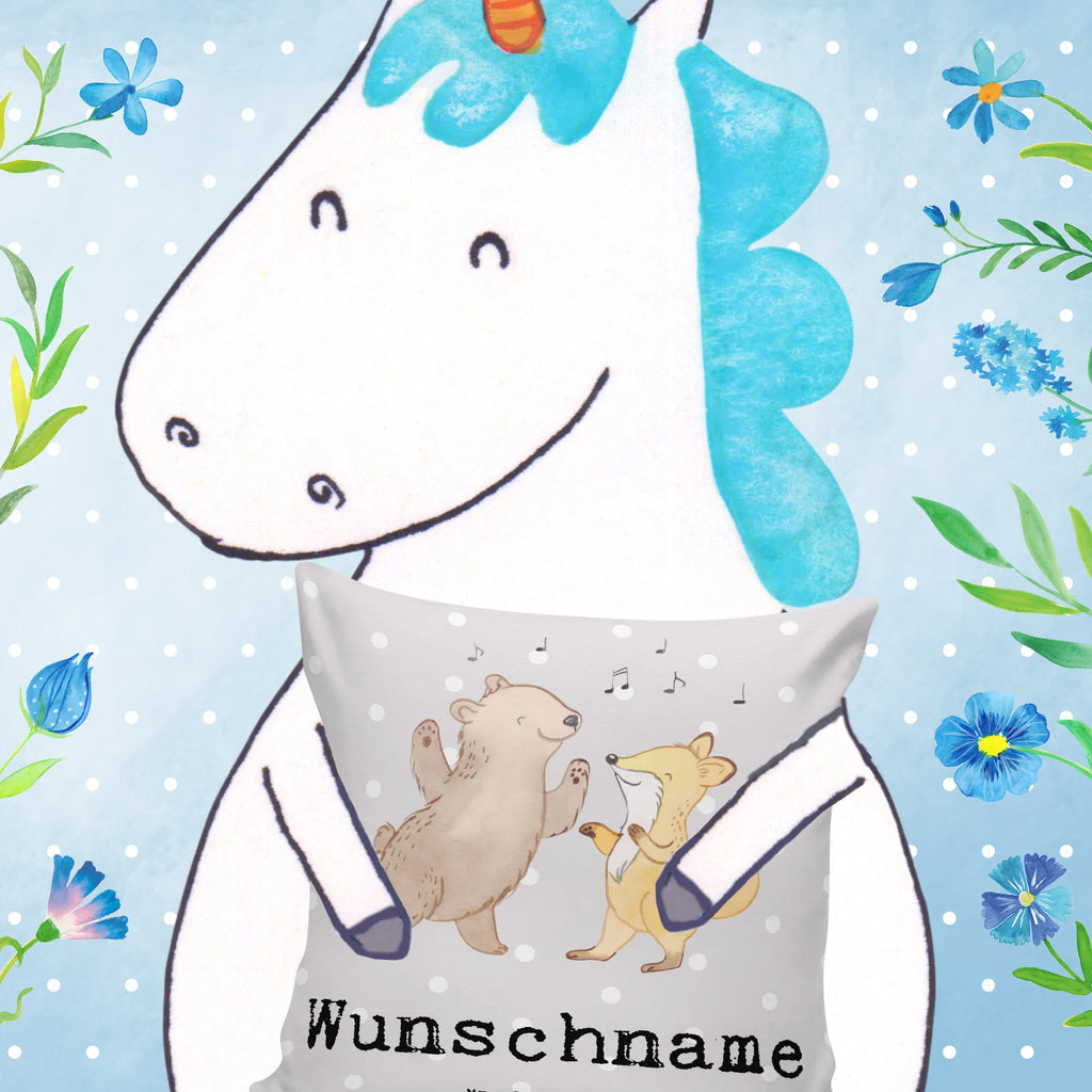 Personalisiertes Kissen Hase Tanzen Name, Wunschname, Kopfkissen, Kissen, bedrucken, personalisiert, Geschenk, Sport, Sportart, Hobby, Schenken, Danke, Dankeschön, Auszeichnung, Gewinn, Sportler, Tanzkurs, Tanzen, Tanzschule, tanzen gehen