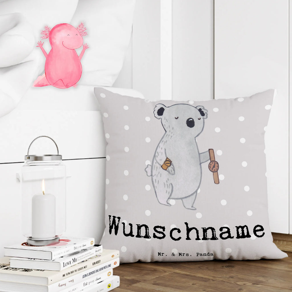 Personalised cushion watchmaker heart gift, gift idea, best, farewell gift, passing exam, anniversary, retirement, promotion, job start, sayings, funny, profession