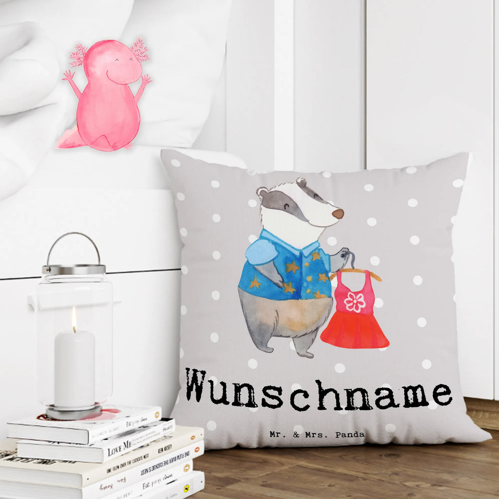 Personalised cushion Fashion saleswoman heart gift, gift idea, best, farewell gift, passing exam, anniversary, retirement, promotion, job start, sayings, funny, profession