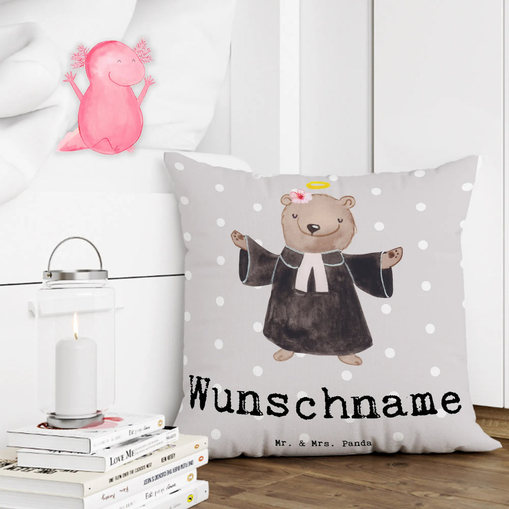 Personalizowana poduszka proboszczyni serce Zawód, Wykształcenie, Jubileusz, Pożegnanie, Emerytura, Kolega, Koleżanka, Prezent, Dawać, Pracownik, Współpracownik, Firma, Dziękuję, Dziękuję bardzo