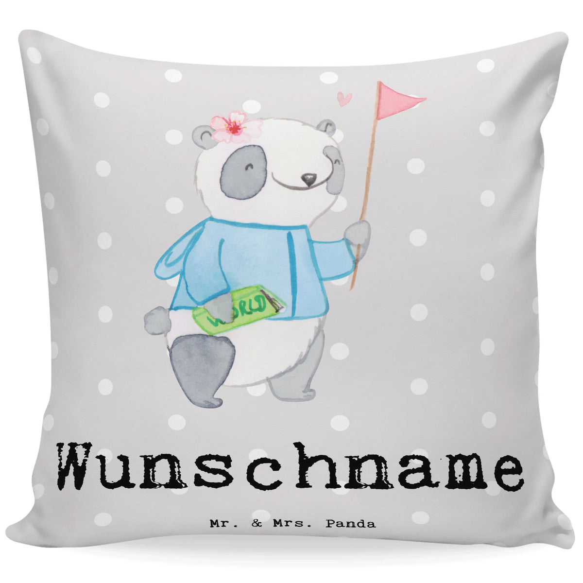 Personalised cushion Tour guide Heart gift, gift idea, best, farewell gift, passing exam, anniversary, retirement, promotion, job start, sayings, funny, profession