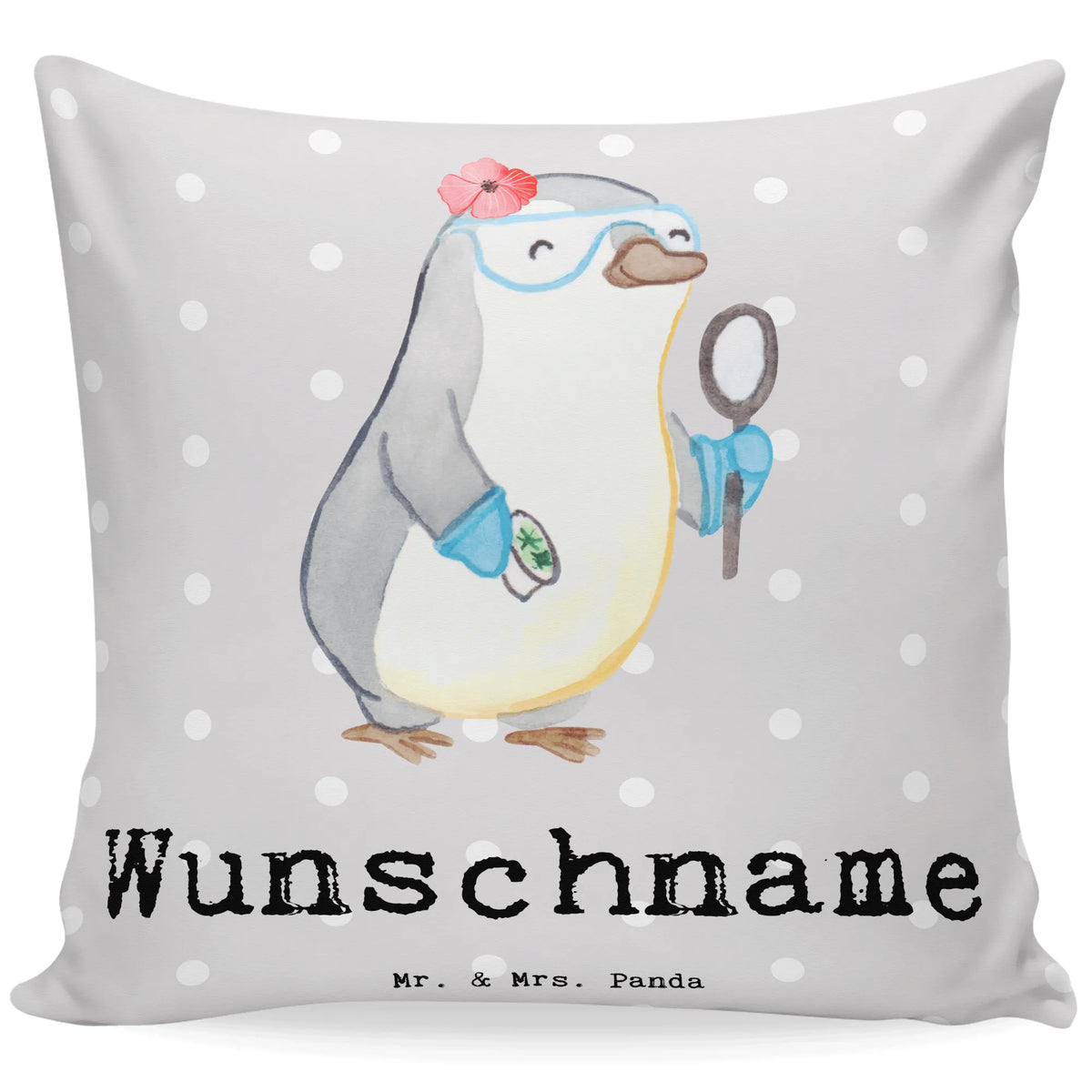 Personalised cushion Scientist Heart gift, gift idea, best, farewell gift, passing exam, anniversary, retirement, promotion, job start, sayings, funny, profession