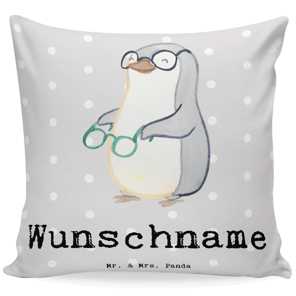 Personalizowana poduszka optyk serce Zawód, Wykształcenie, Jubileusz, Pożegnanie, Emerytura, Kolega, Koleżanka, Prezent, Dawać, Pracownik, Współpracownik, Firma, Dziękuję, Dziękuję bardzo