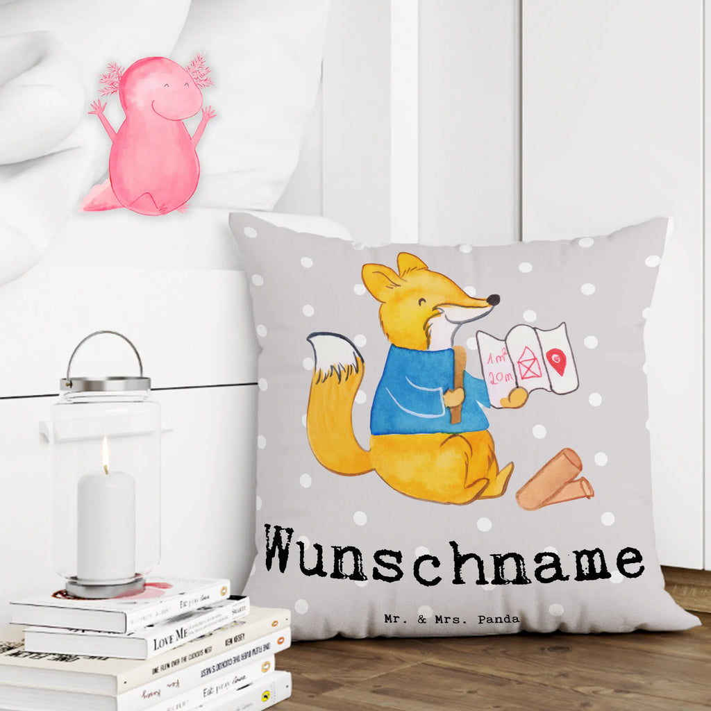 Personalised cushion Construction draftsman heart gift, gift idea, best, farewell gift, passing exam, anniversary, retirement, promotion, job start, sayings, funny, profession