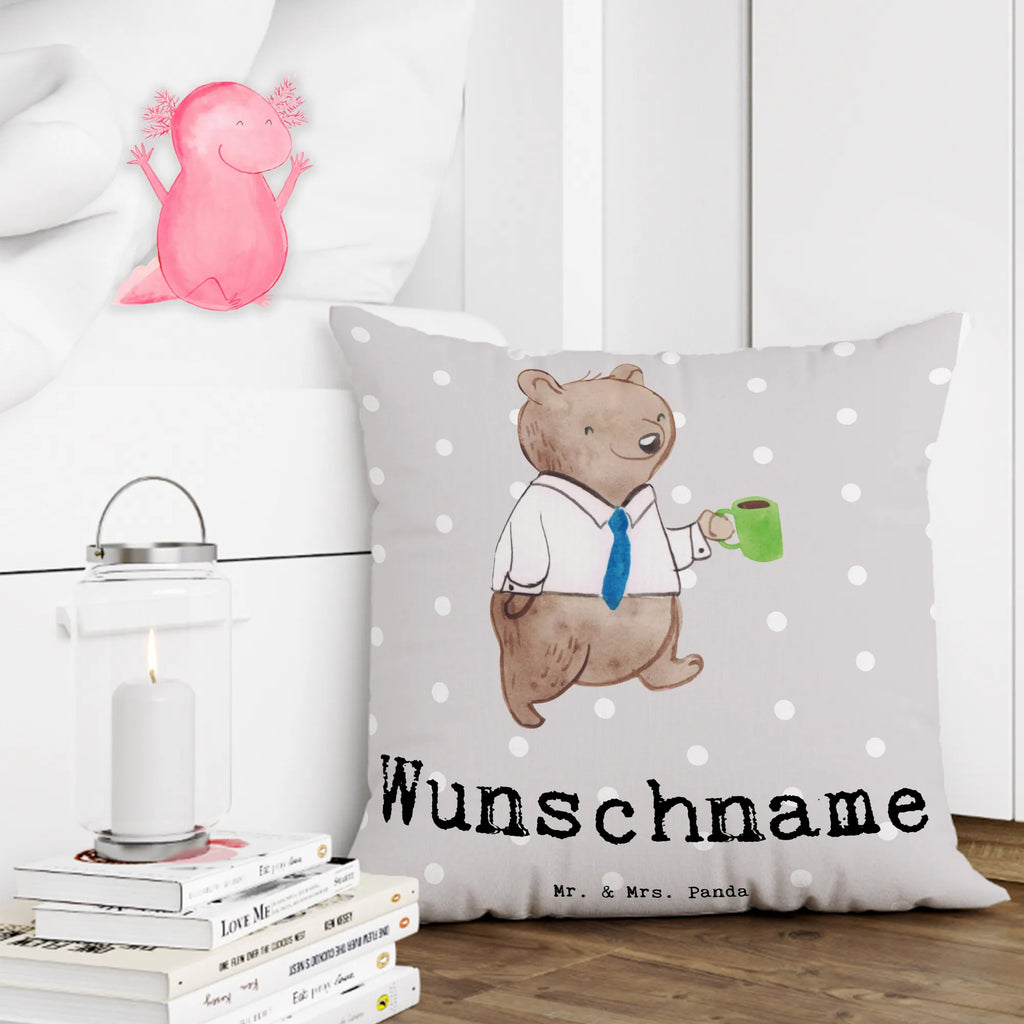 Personalised cushion civil servant heart gift, gift idea, best, farewell gift, passing exam, anniversary, retirement, promotion, job start, sayings, funny, profession